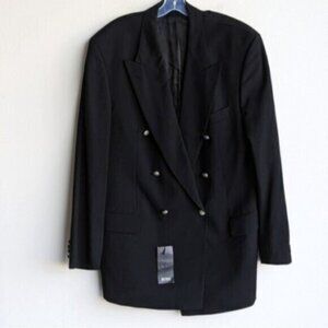 NWT Hugo Boss wool black suit/blazer jacket